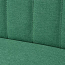 Sofa Fabric 117x55.5x77 cm Green