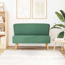 Sofa Fabric 117x55.5x77 cm Green