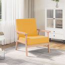 Armchair Yellow Fabric