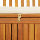 Garden Storage Bench Solid Acacia Wood 120x63x84 cm