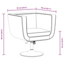Bar Chairs 2 pcs White Faux Leather