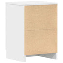 Bedside Cabinets 2 pcs White 38x35x56 cm