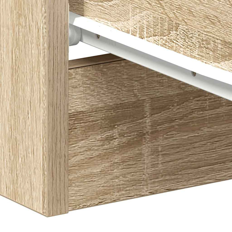 Bedside Cabinet Sonoma Oak 38x35x56 cm