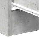 Bedside Cabinet Concrete Grey 38x35x56 cm