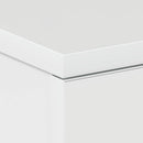 Bedside Cabinets 2 pcs High Gloss White 38x35x56 cm