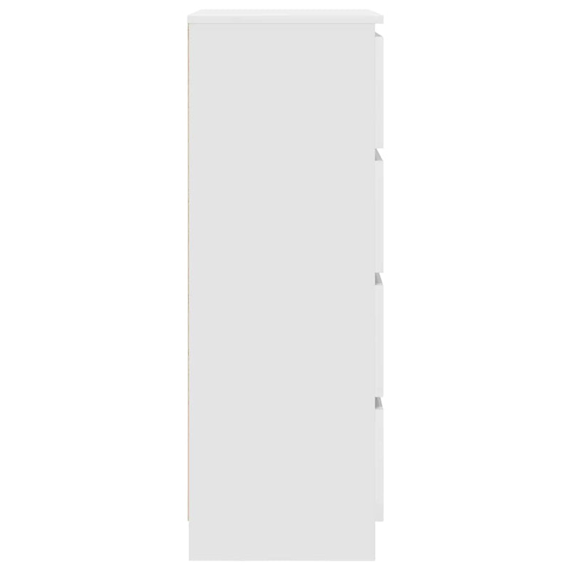 Sideboard White 60x35x98.5 cm Chipboard