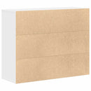 Sideboard White 88x30x70 cm Chipboard