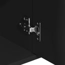 Sideboard Black 88x30x70 cm Chipboard