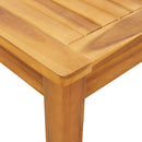 Garden Table 85x85x74 cm Solid Acacia Wood