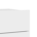 Bedside Cabinets 2 pcs High Gloss White 40x30x30 cm