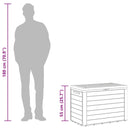 Garden Storage Box Anthracite 78x44x55 cm