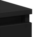 Desk Black 90x45x76 cm Chipboard