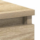 Desk Sonoma Oak 90x45x76 cm Chipboard