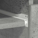Desk Concrete Grey 90x45x76 cm Chipboard