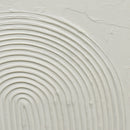 60X90cm Ephemeral Echoes of Continuity Dark Wood Framed Hand Painted Canvas Wall Art