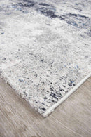 Francis Blue Textured Rug 32667-6258.