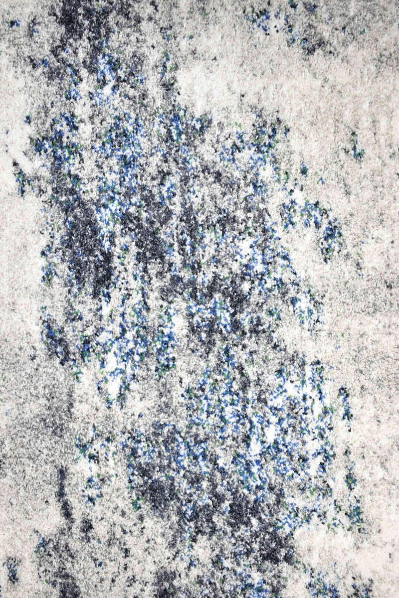 Francis Blue Textured Runner 32667-6258.