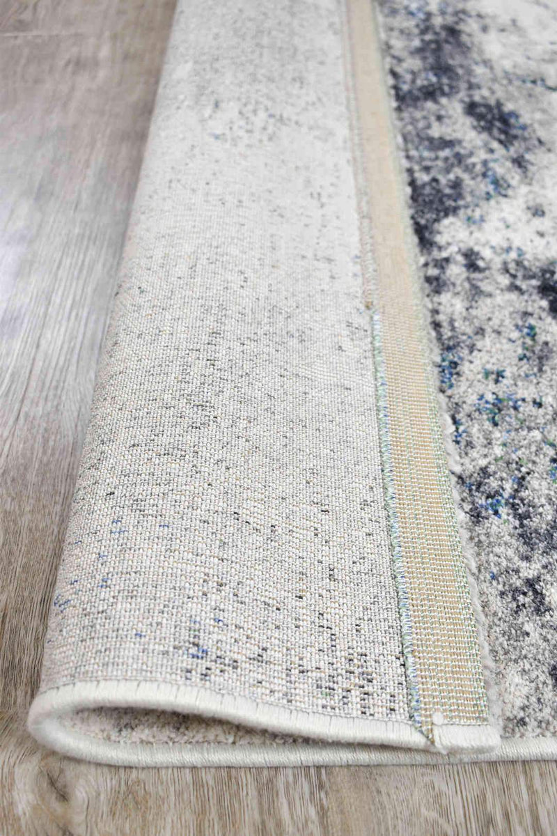 Francis Blue Textured Rug 32667-6258.