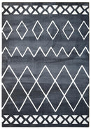 Chiapas Berber Grey White Rug 63207-690.