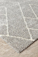 Chiapas Berber Silver Rug 63714-472.