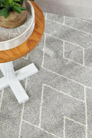 Chiapas Berber Silver Rug 63714-472.