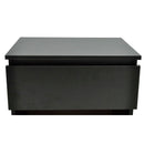 Nightstand with One-Drawer Black 2 pcs