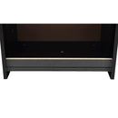 Nightstand with One-Drawer Black 2 pcs