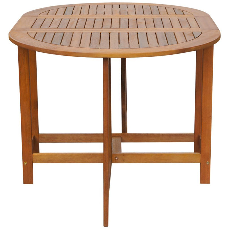 Garden Table 130x90x72 cm Solid Acacia Wood