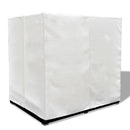 Outdoor Lounge Bed with Curtains Poly Rattan Black