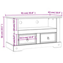 Gray TV Unit