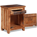 Nightstand Solid Acacia Reclaimed Wood