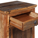 Nightstand Solid Acacia Reclaimed Wood