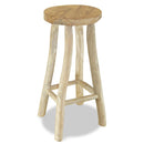 Bar Stool Solid Teak Wood