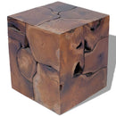 Stools 2 pcs Solid Teak