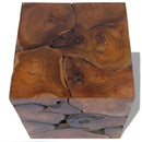 Stools 2 pcs Solid Teak