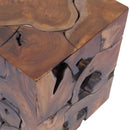 Stools 2 pcs Solid Teak