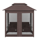 Gazebo Convertible Swing Bench Coffee.