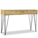 Console Table 120x35x76 cm Solid Teak
