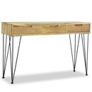 Console Table 120x35x76 cm Solid Teak