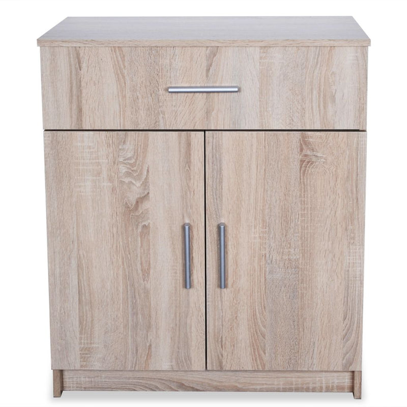 Sideboard Chipboard 71x35x88 cm Oak