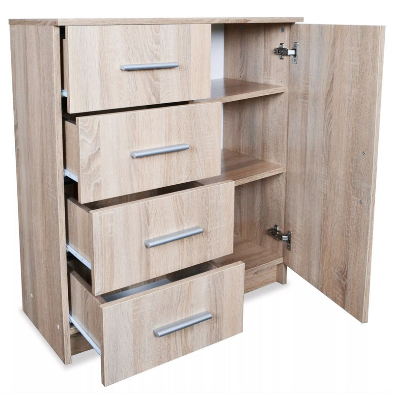 Sideboard Chipboard 79x35x88 cm Oak