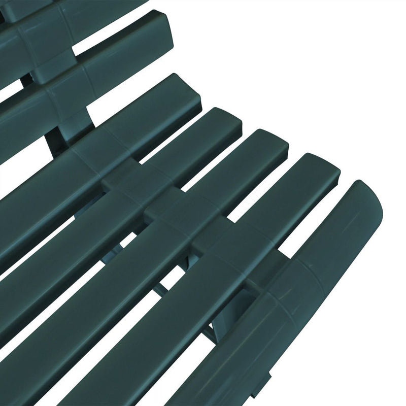 Garden Bench 145,5 cm Plastic Green