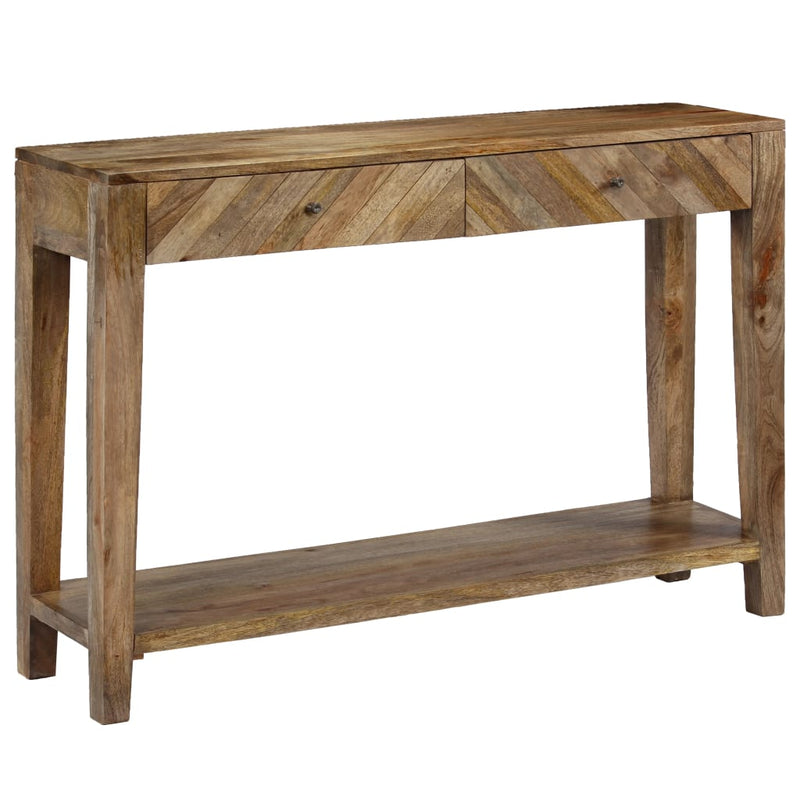 Console Table Solid Mango Wood 118x30x80 cm