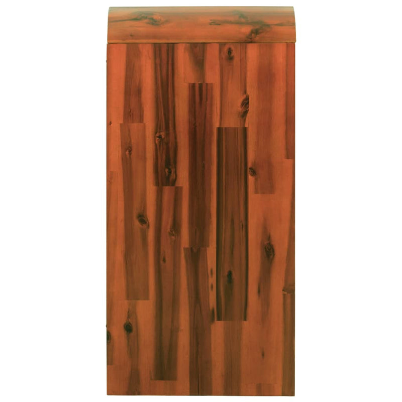 Chest of Drawers Solid Acacia Wood 90x37x75 cm