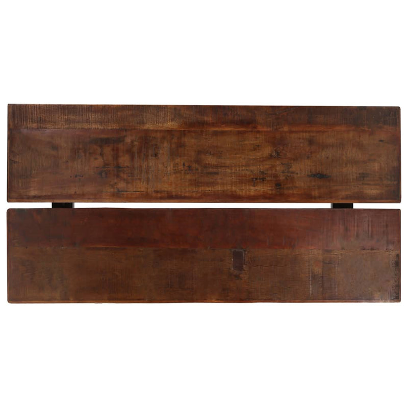 Bar Set 7 Piece Solid Reclaimed Wood