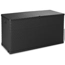 Garden Storage Box Anthracite 120x56x63 cm