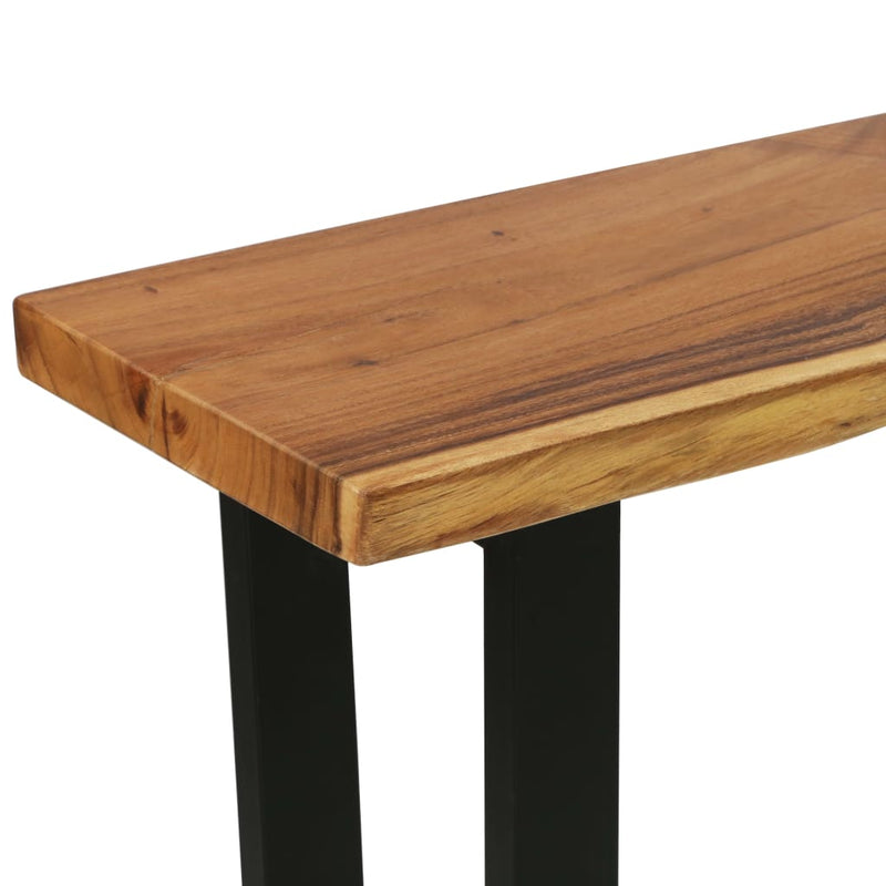 Console Table Solid Suar Wood 110x35x75 cm