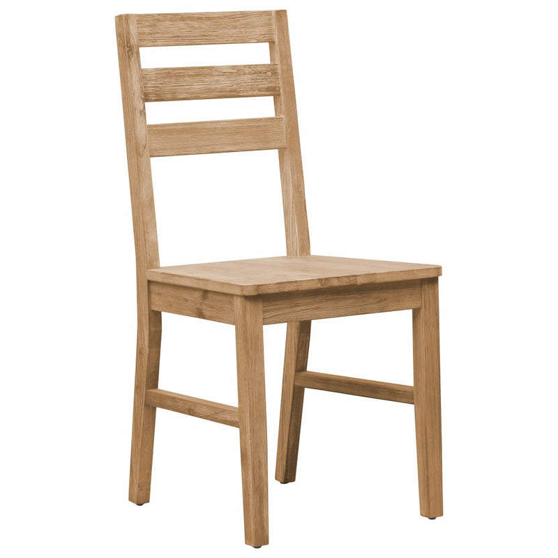 Dining Chairs 2 pcs Solid Acacia Wood