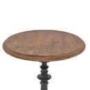 End Table Solid Fir Wood 40x64 cm Brown