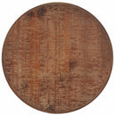 End Table Solid Fir Wood 40x64 cm Brown
